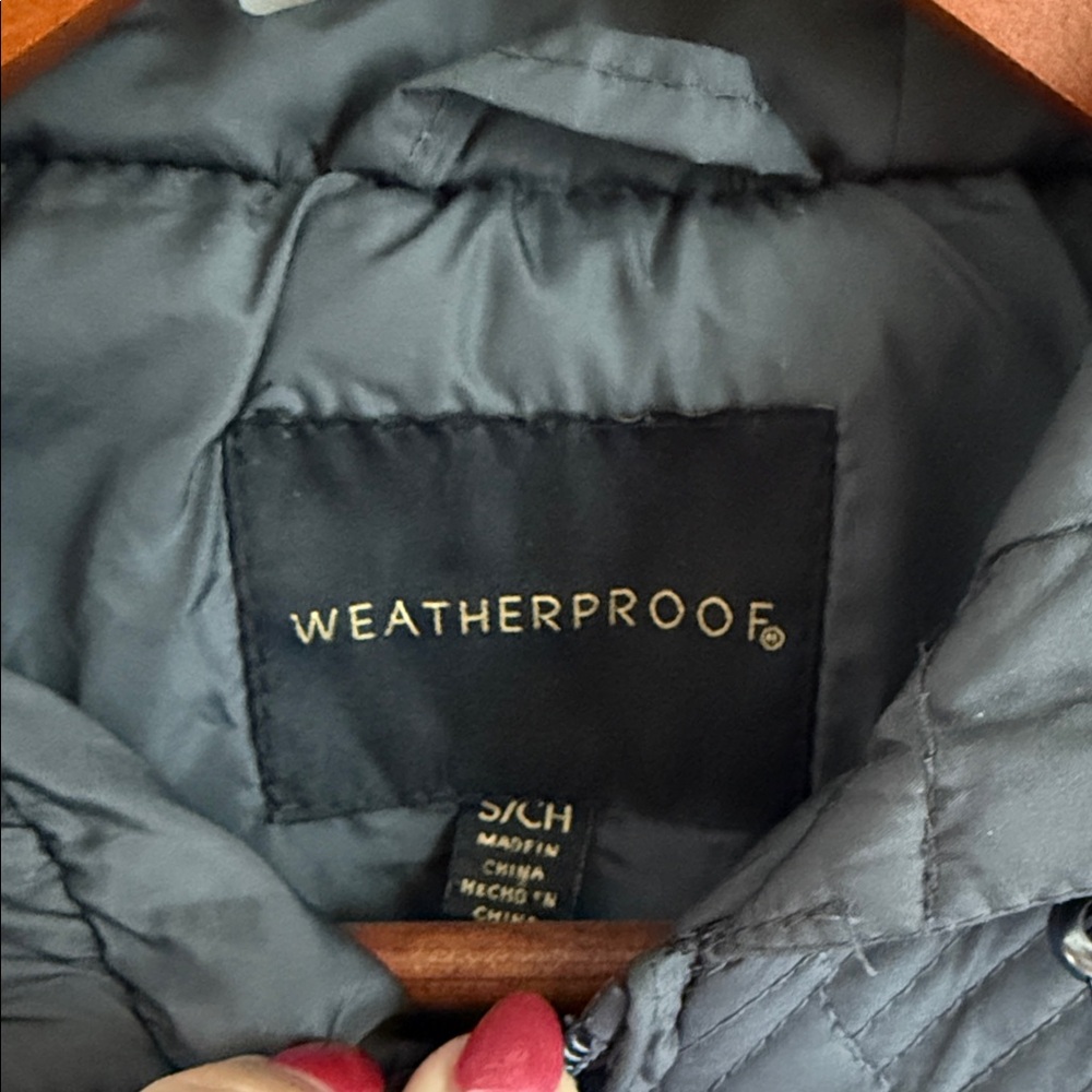Weatherproof Gray Quilted Jacket - Picture 2 of 3